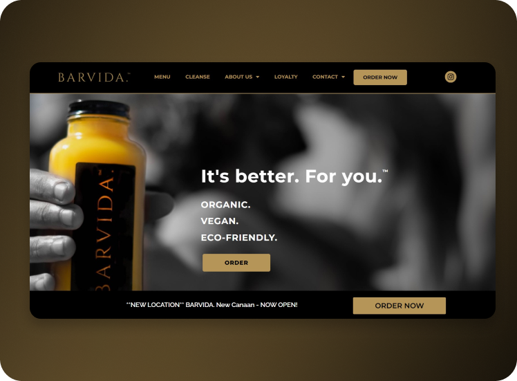 Barvida Website