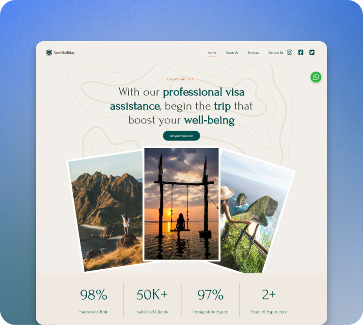 NeedHalliday Website